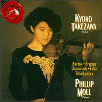 Kyoko Takezawa plays Bela Bartók, Brahms, Cecile Chaminade, Manuel deFalla, Tchaikovsky von Various Artists