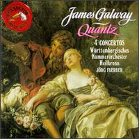 Quantz: 4 Concertos von James Galway