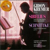 Gidon Kremer Plays Sibelius & Schnittke von Gennady Rozhdestvensky