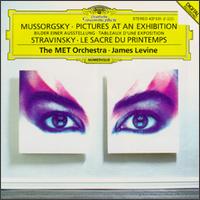 Mussorgsky: Pictures at an Exhibition; Igor Stravinsky: Le Sacre du Printemps von James Levine
