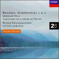 Johannes Brahms: Symphonies I & II etc. von Istvan Kertesz