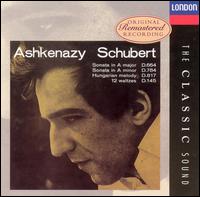Schubert: Sonata in A major, D. 664; Sonata in A minor, D. 784; Hungarian Melody, D. 817 von Vladimir Ashkenazy