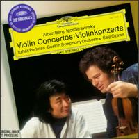 Alban Berg, Igor Stravinsky: Violin Concertos von Itzhak Perlman
