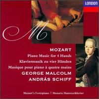 Mozart: Piano Music for Four Hands von George Malcolm