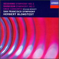 Roger Sessions: Symphony No. 2; John Harbison: Symphony No. 2; Oboe Concerto von Herbert Blomstedt