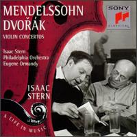 Mendelssohn, Dvorak: Violin Concertos von Isaac Stern