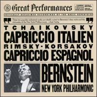 Tchaikovsky: Capriccio Italien; Nikolay Rimsky-Korsakov: Capriccio Espagnol von Leonard Bernstein