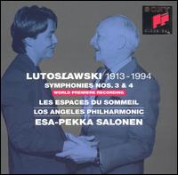 Lutoslawski: Symphonies Nos. 3 & 4 von Esa-Pekka Salonen