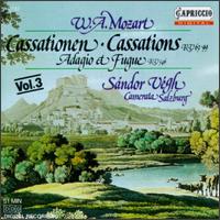 W. A. Mozart: Cassations, KV 63 & 99; Adagio et Fugue, KV 546 von Sandor Végh