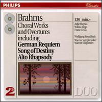 Johannes Brahms: Choral Works And Overtures von Various Artists