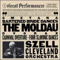 Bedrich Smetana: Bartered Bride Dances; The Moldau; Dvorak: Carnival Overture; Four Slavonic Dances von George Szell