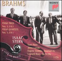 Brahms: Piano Trios Nos. 1, 2 & 3; Piano Quartets Nos. 1, 2 & 3 von Isaac Stern