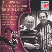 Trio Sonatas of Telemann and the Bach Family von Isaac Stern