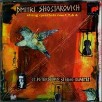 Dmitri Shostakovich: String Quartets Nos. 1, 2 & 4 von Various Artists