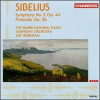 Jean Sibelius: Symphony No.2 In D major, Op.43/Finlandia Op.26 von Leif Segerstam