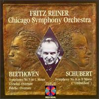 Beethoven: Symphony No. 5; Schubert: Symphony No. 8 von Fritz Reiner