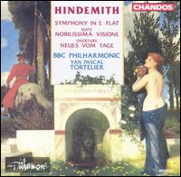 Hindemith: Symphony in E flat; Nobilissima Visione; Neus vom Tage von Yan Pascal Tortelier