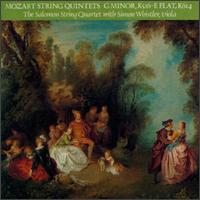 Mozart: String Quintets G Minor K516 & E flat K 614 von Salomon String Quartet