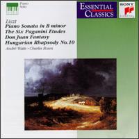 Liszt: Piano Sonata in B minor; Six Paganini Etudes; Don Juan Rhapsody von Various Artists