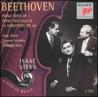 Beethoven: Piano Trios, Op. 1; Piano Trio, WoO 38; 14 Variations, Op. 44 von Isaac Stern