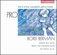Prokofiev: Vol. 3 of Complete Piano Music von Boris Berman