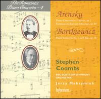 Arensky: Piano Concerto, Op. 2; Fantasia, Op. 48; Bortkiewicz: Piano Concerto No. 1, Op. 16 von Stephen Coombs