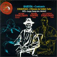 Bela Bartók: Contrasts; Igor Stravinsky: L'Histoire du Soldat Suite; Charles Ives: Largo; Songs von Various Artists