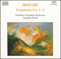 Mozart: Symphonies Nos. 1-5 von Nicholas Ward