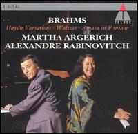 Brahms: Haydn Variations; Waltzes; Sonata in F minor von Various Artists