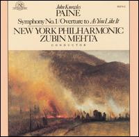 John Knowles Paine: Overture to Shakespeare's As You Like It, Op. 28; Symphony No. 1 von Zubin Mehta
