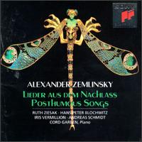 Alexander Zemlinsky: Posthumous Songs von Cord Garben