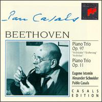 Beethoven: Piano Trios, Opp. 97 "Archduke" & 11 von Pablo Casals