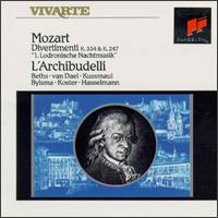 Mozart: Divertimenti K. 334 & K. 247 von L'Archibudelli