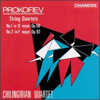 Sergey Sergeyevich Prokofiev: String Quartets Nos. 1 & 2 von Chilingirian Quartet