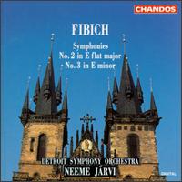 Zdenek Fibich: Symphony No.2 In E Flat, Op.38/Symphony No.3 In E Minor, Op.53 von Neeme Järvi