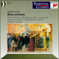 Beethoven: Missa Solemnis von Eugene Ormandy