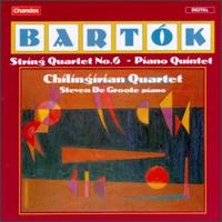 Bartók:String Quartet No.6/Quintet for String Quartet and Piano von Chilingirian Quartet