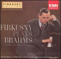 Firkusny Plays Brahms von Various Artists