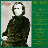 Johannes Brahms Piano Quartets No 01 & No 02 von Various Artists