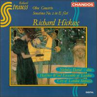 Strauss:Oboe Concerto/Sonata No.2 in E Flat for 16 Wind Instruments von Richard Hickox