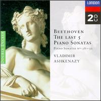 Beethoven: The Last 5 Piano Sonatas von Vladimir Ashkenazy