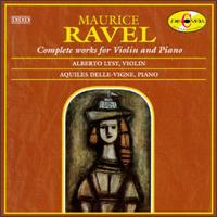 Maurice Ravel: Complete Works for Violin and Piano von Various Artists