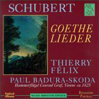 Schubert:Goethe-Lieder von Paul Badura-Skoda