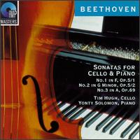 Beethoven: Sonatas for Cello & Piano von Timothy Hugh