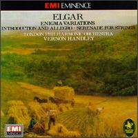 Elgar: Enigma Variations; Introduction and Allegro; Serenade for Strings von Vernon Handley