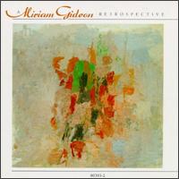 A Miriam Gideon Retrospective von Various Artists