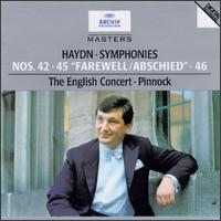 Haydn: Symphonies Nos. 42, 45 "Farewell" & 46 von Trevor Pinnock