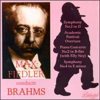 Max Fiedler Conducts Brahms von Various Artists