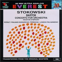 Bartók: Concerto for Orchestra; Kodály: Psalmus Hungaricus von Leopold Stokowski