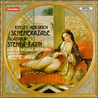 Rimsky-Korsakov:Scheherzade, Symphonic Suite, Op.35/Stenka Razin, Symphonic Poem, Op.13 von Neeme Järvi
